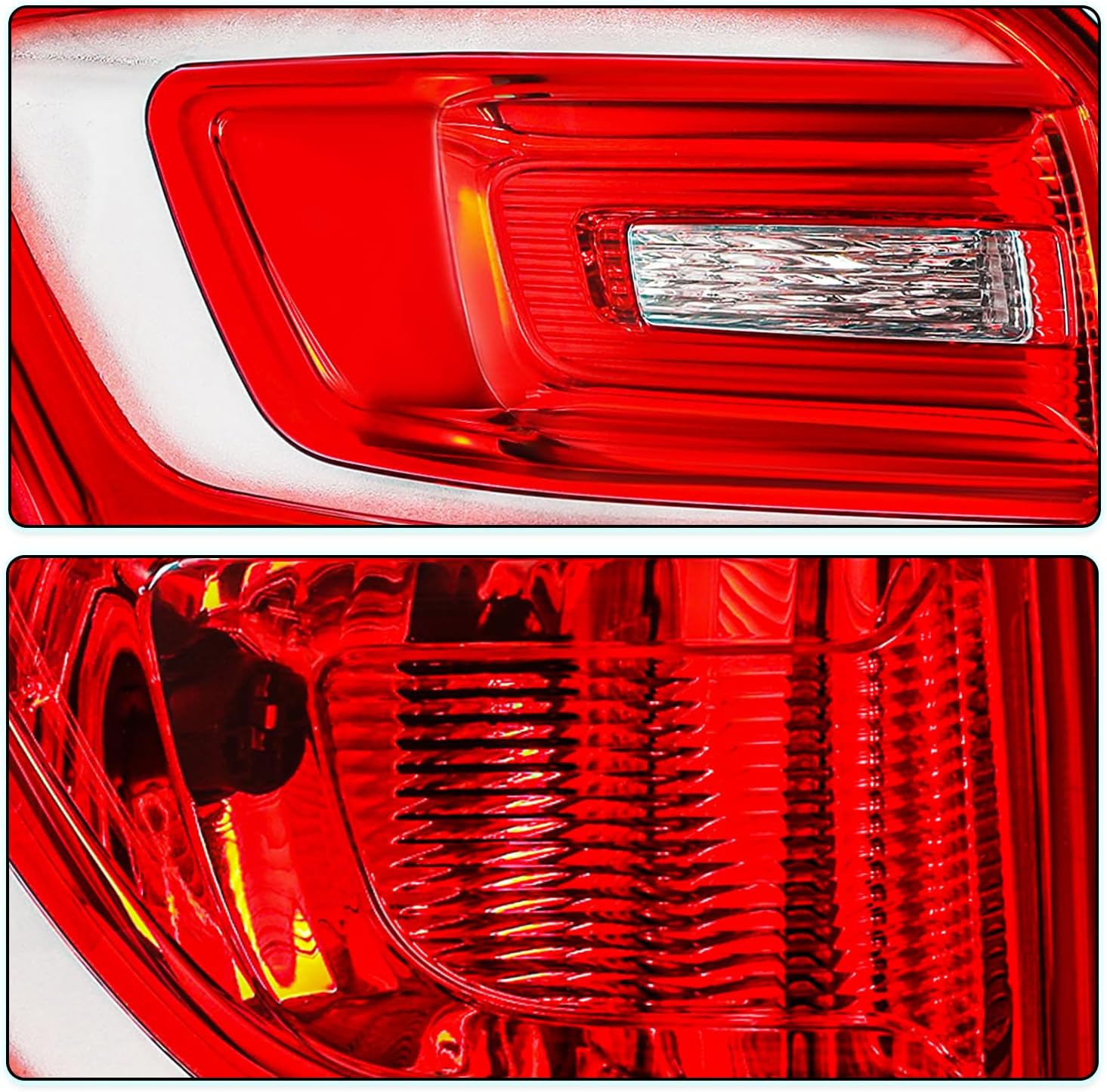 OEM Tail Light Assembly Replacement Fits 2016 2017 Chevy Equinox Rear Outer Tail Lamp (Left Driver Side)