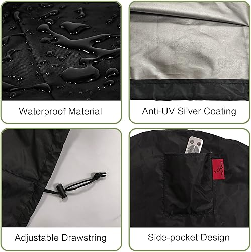 Miniatura 3 de Cover Geny Funda para calentador de espacio eléctrico portátil, cubierta para calentador de habitación interior, cubierta para calentador de