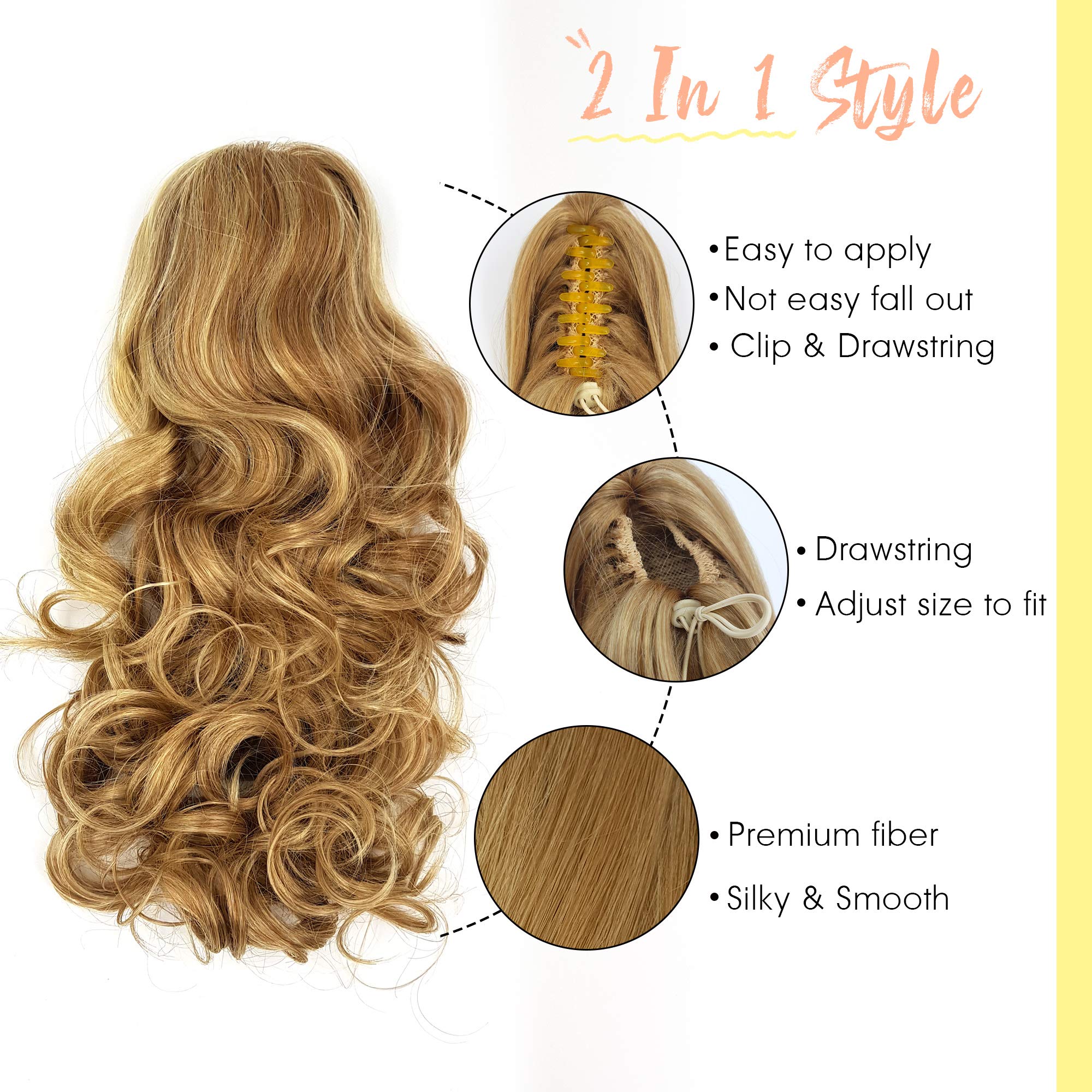 Amazon.com : HAIR COUTURE Avanti Ponytail Extension  display picture 1