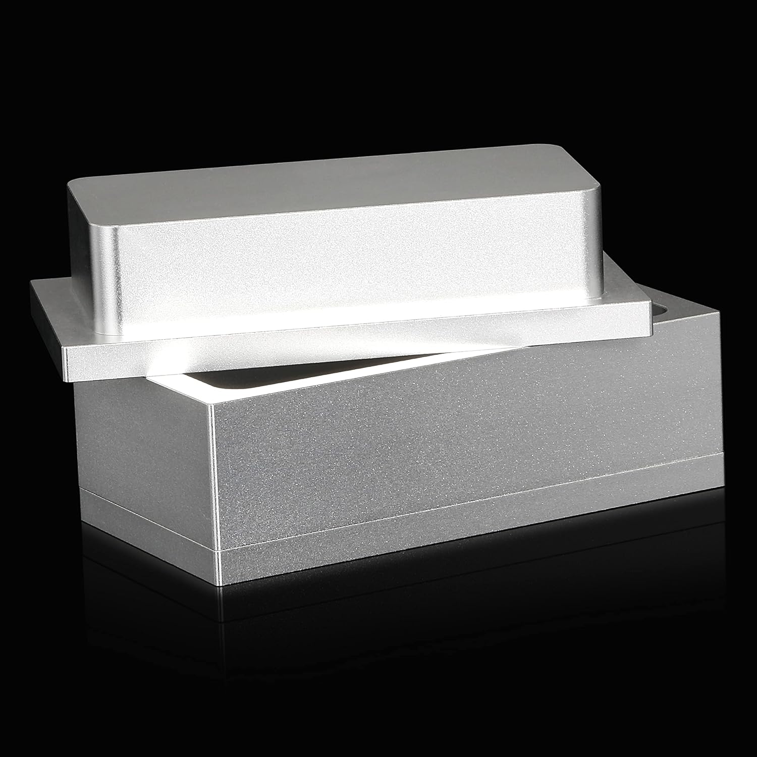 Etley pre Press Mold 6061 Anodized Aviation Aluminum die (Silvery White 2X4)