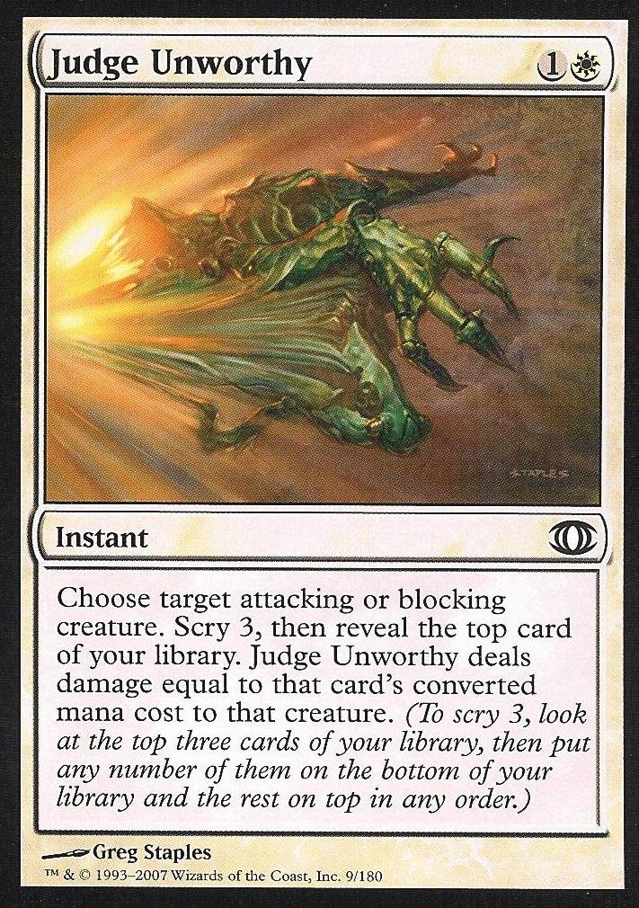 Amazon.com: Magic: the Gathering - Judge Unworthy
