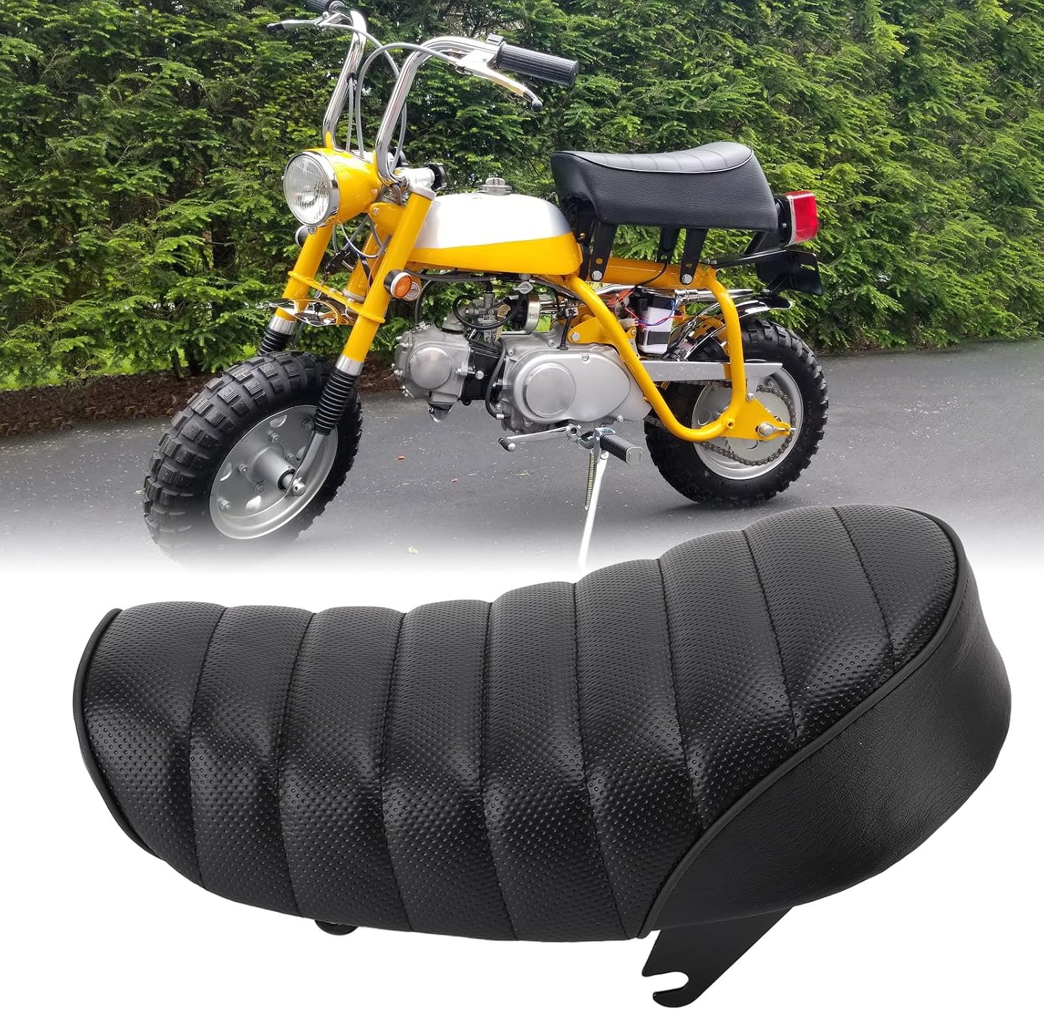 Amazon | ノーブランド品 MONKEY バイクタンクパッド バイク 