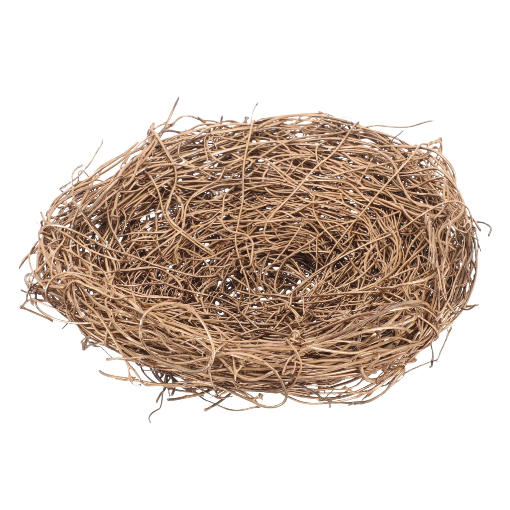 minkissy 4 Eleganti Nidi per Uccelli in Rattan Ornamenti Decorativi per Nidi Primaverili Nidi Fatti A Mano Accessori per Foto