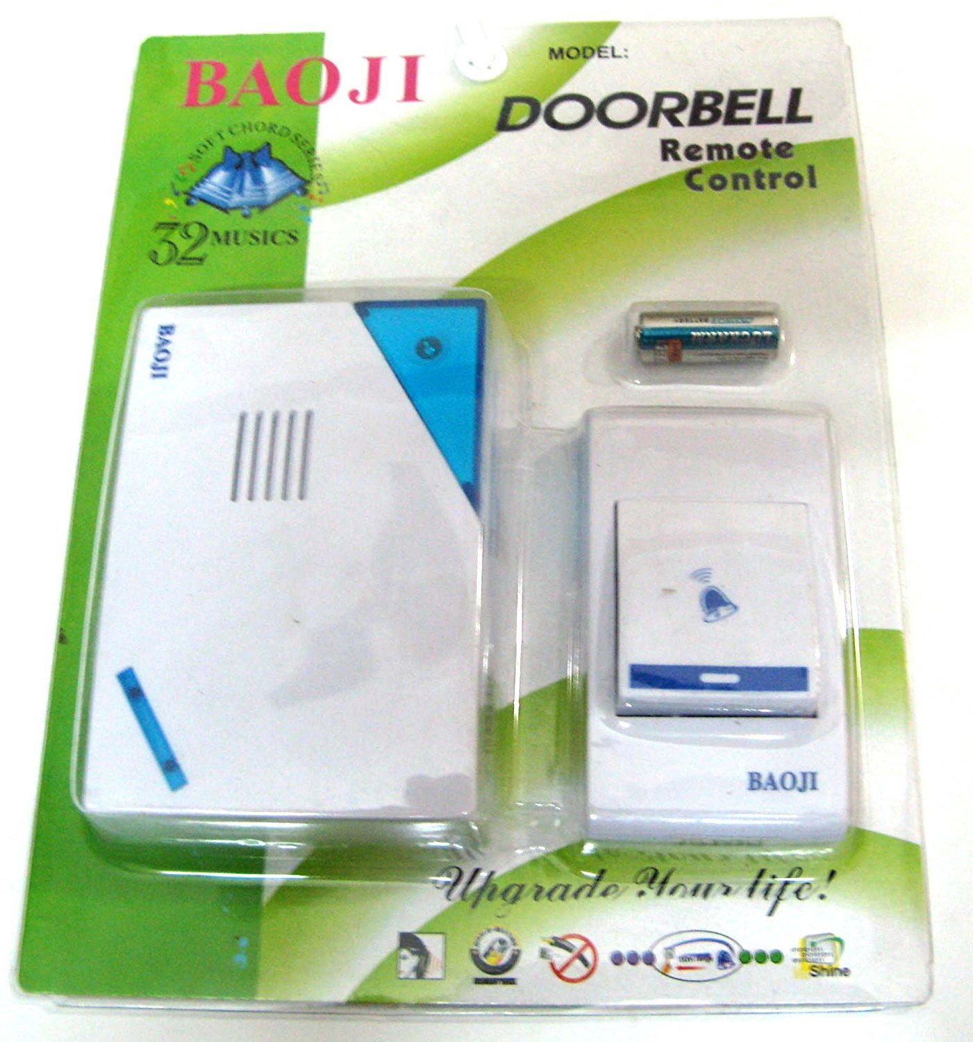 Super-It Wireless Remote Control Door Calling Bell (Multicolor) 3