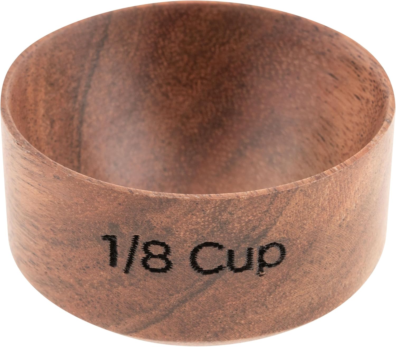 Karma, Acacia Wood Measuring Cups, Set of 4 Wooden Measuring Cups