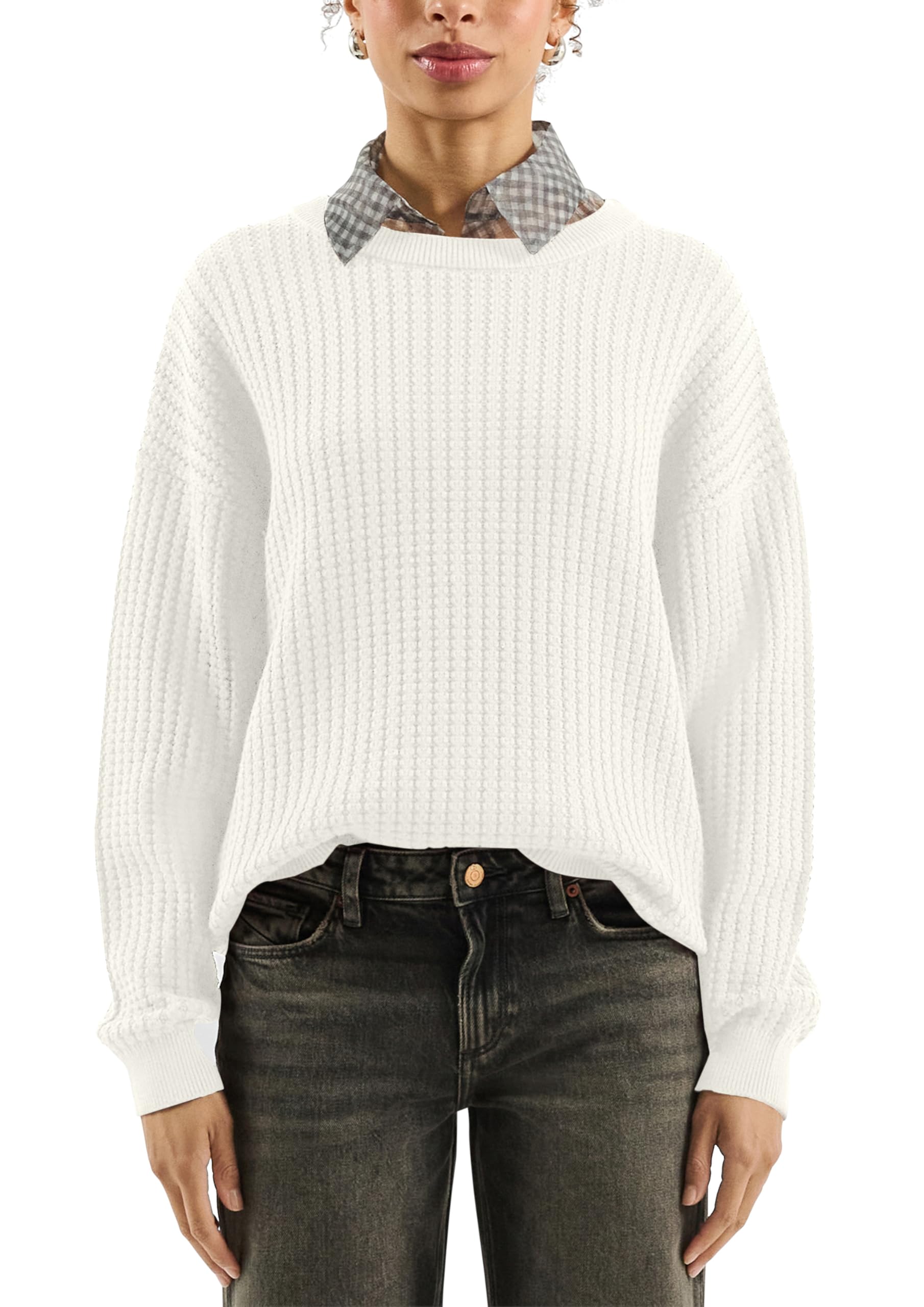 QS Strukturierter Pullover