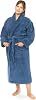 Classic Turkish Towels CTT Premium 100% Turkish Cotton Terry Cloth Bath Robe for Women & Men, Soft & Plush Long Unisex Robe