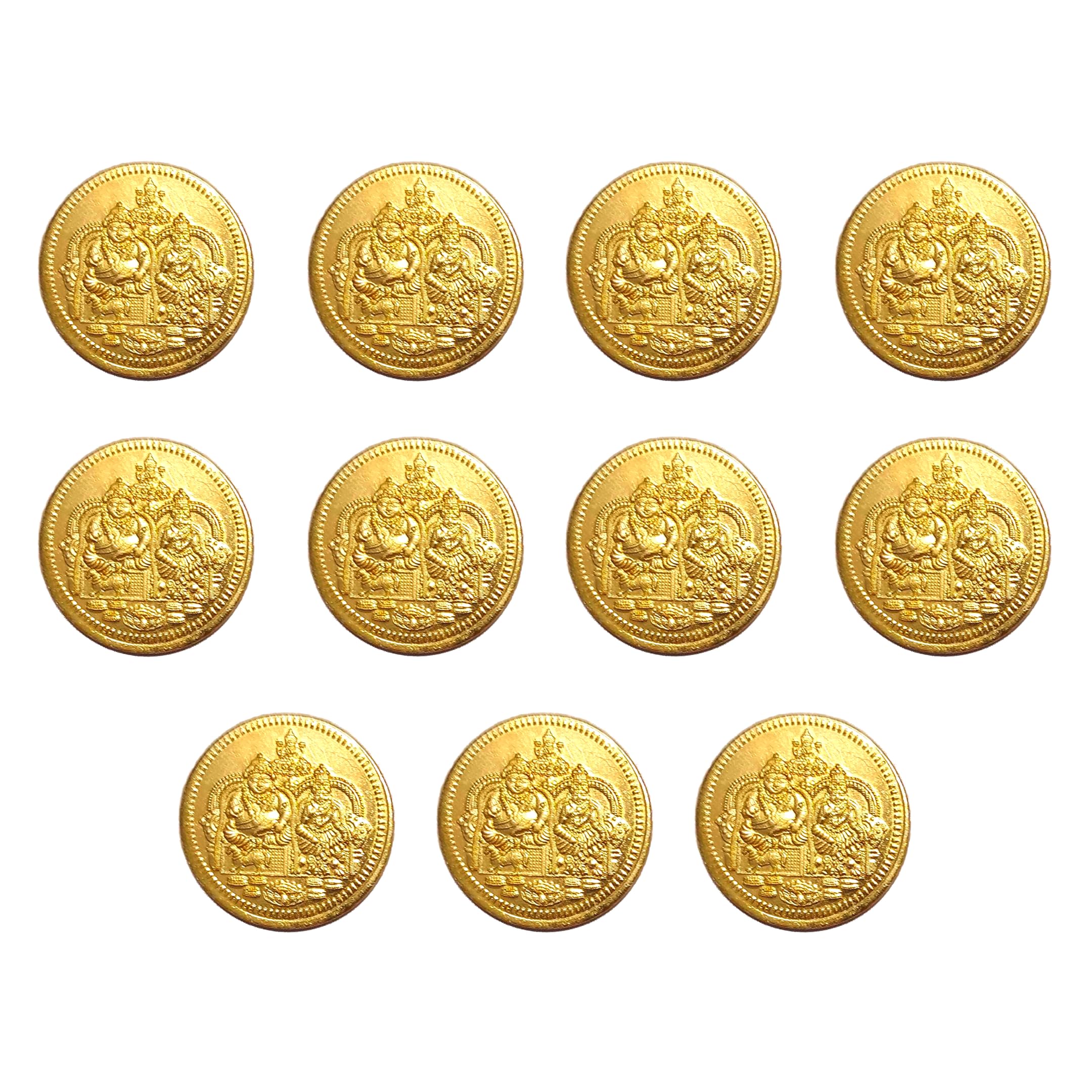 SRI YAGNAA - Brass Shanku Plates 5 pcs - Wedding Return Gifts - Housewarming Return Gifts (BSP-5) — Amazon image 14