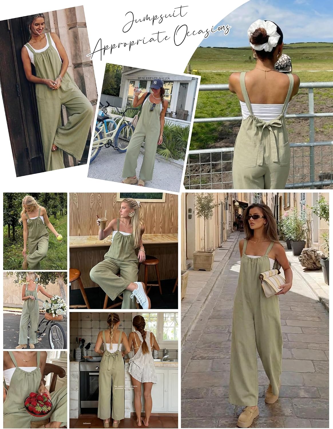 GAMISS One Piece Jumpsuits for Women Casual Overalls Summer Rompers Trendy Jumpers Outfits Travel Clothes