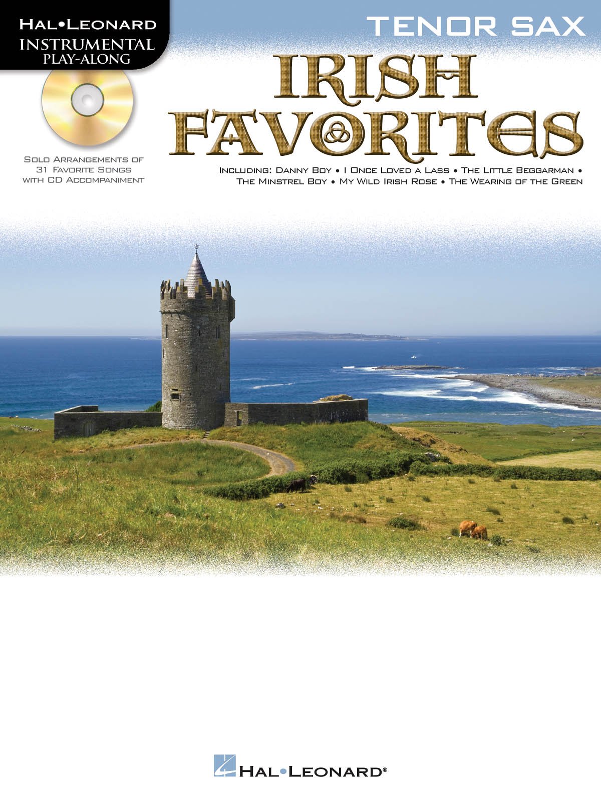 Irish Favorites Tenor Sax Book et CD pour animer vos soirées et sessions folk