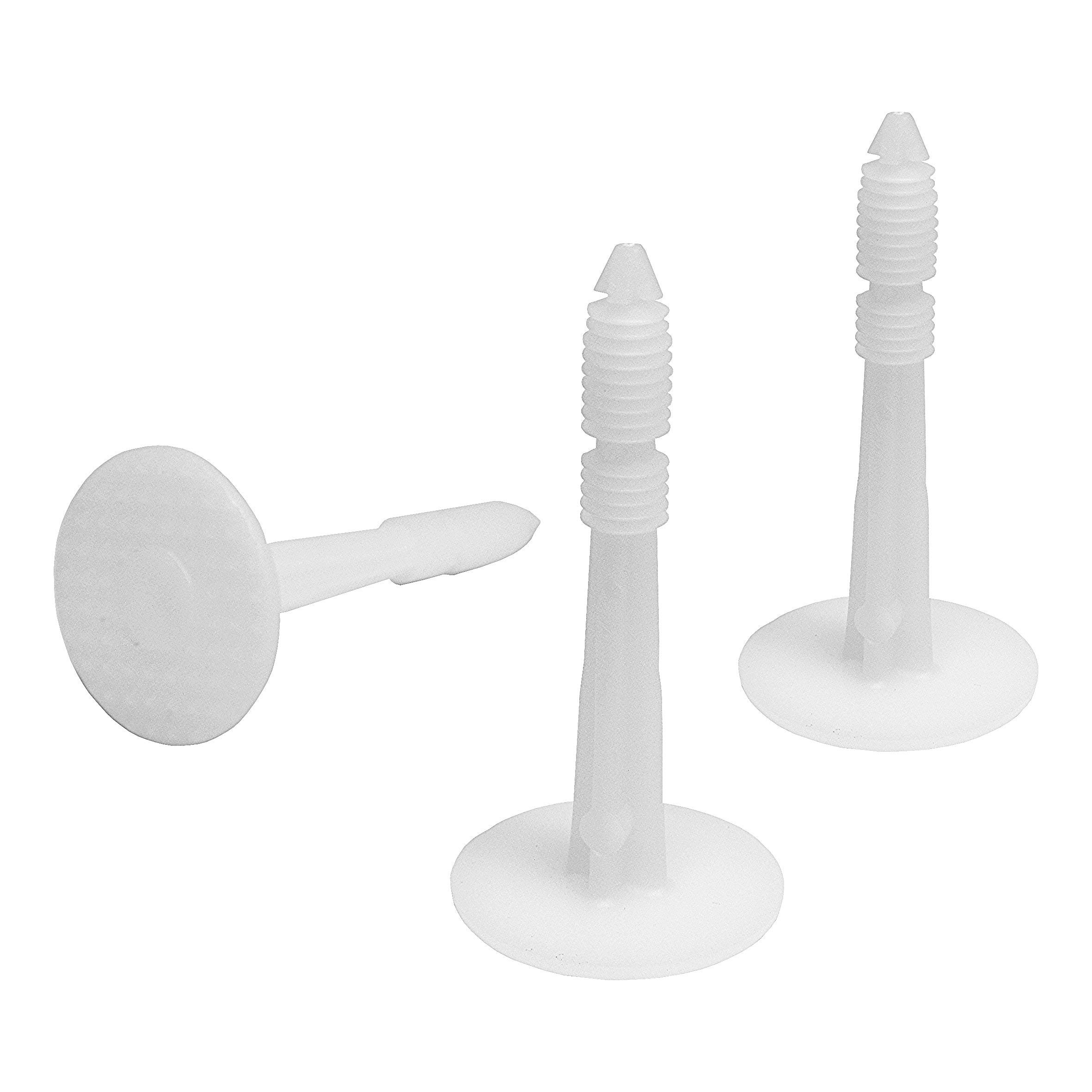 Plaster Plugs Panel Fixings 50-110mm Damp PROOFING DPC MESH Membrane Insulation (50, (W) 8mm x (L) 90mm)