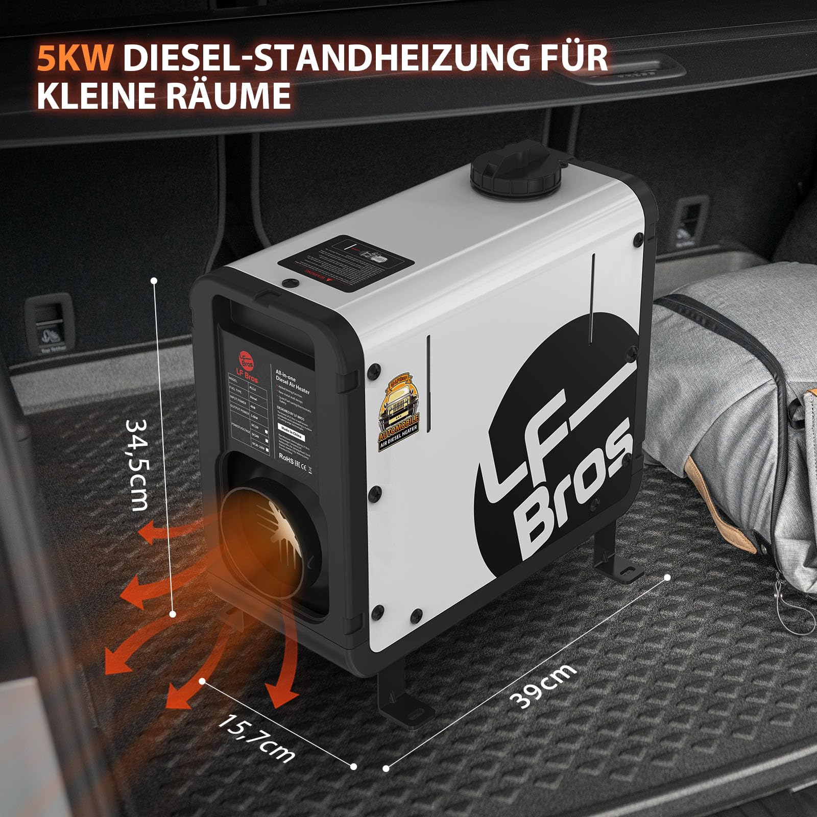 LF Bros Dieselheizung 5 kW (N4)