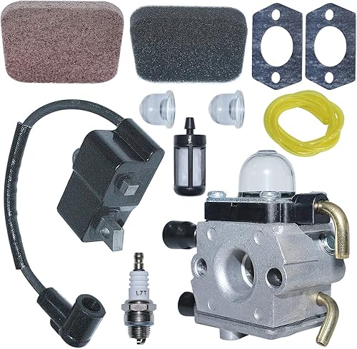 Miniatura 6 de Para recortadora Stihl FS75 FS80 FS80R FS85R FS85T FS85RX, kit de carburador, 4140-120-0619 4137-120-0606, reemplazo para Zama C1Q-S186 C1Q-S71