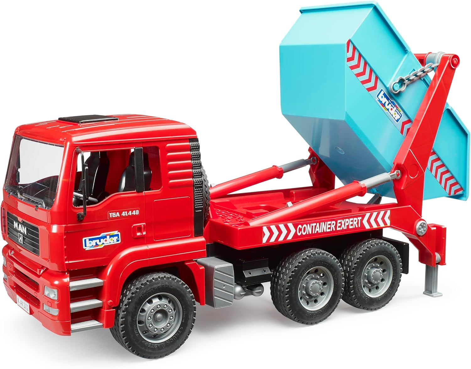 Bruder 02741 Man TGA Skip Container Truck