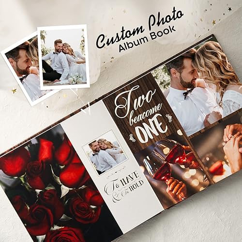 Miniatura 2 de Álbum de fotos personalizado para fotos personalizada, tu fotografía impresa en 3D, el mejor regalo, diseña tu propio álbum de recortes, álbumes de