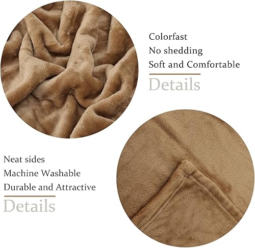 Miniatura 2 de NANPIPER manta para bebé, manta de vellón supersuave y mullida para niño, manta lujosa, decorativa, cómoda y ligera de felpa de microfibra, 30 x