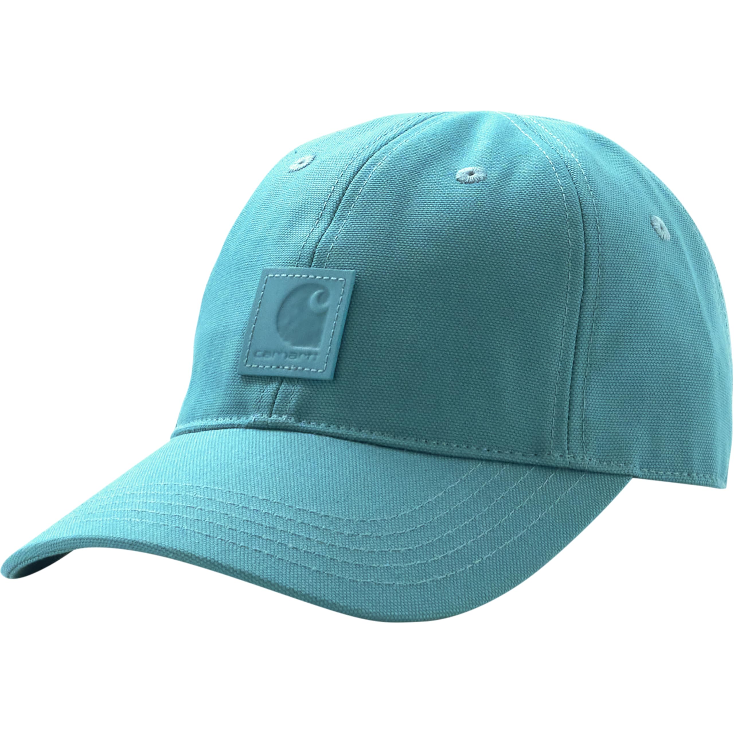 Carhartt Canvas Baseball Hat Baseball Cap, Adriatic Blue (Tonal), One Size Babies Unisex