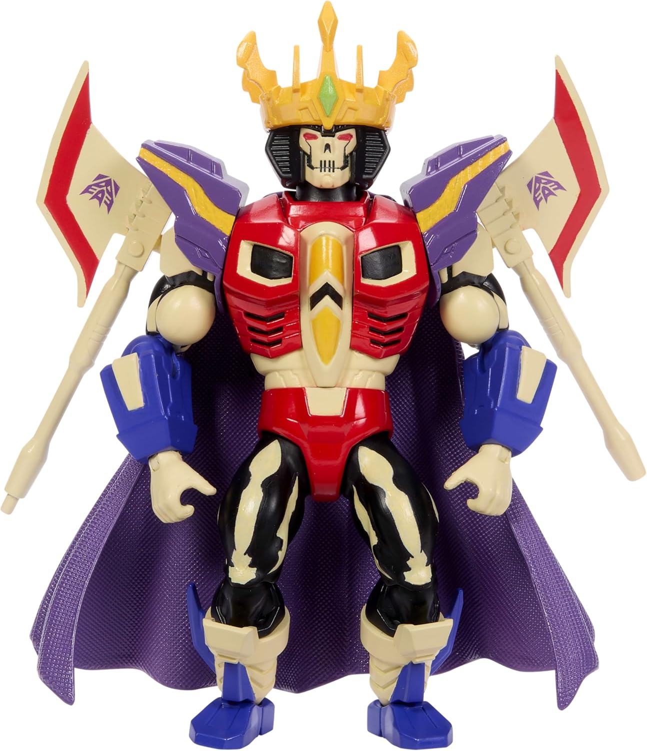 Masters Of The Universe Origins & Transformers Starscream Armor Scare Glow Action Figure, MOTU Toy