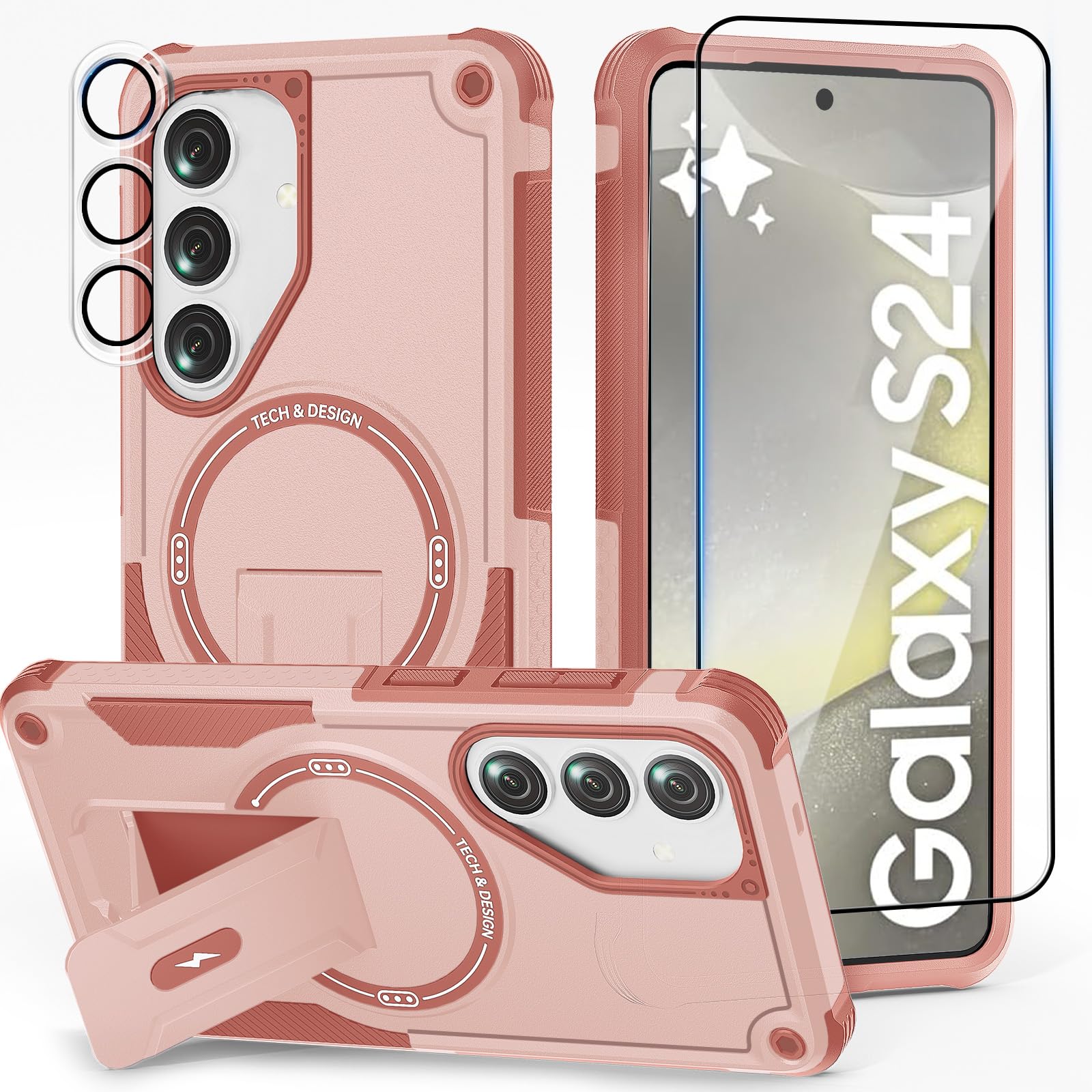 Leedia Magnetisch Hülle Kompatibel mit Samsung Galaxy S26 Ul