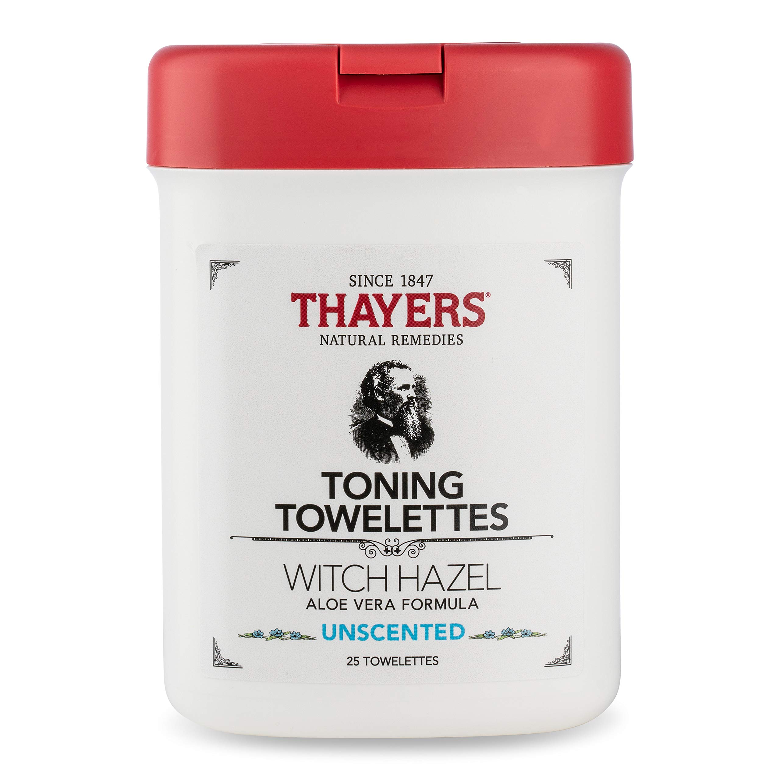 Amazon.com : THAYERS Alcohol-Free Witch Hazel Toning Towelettes