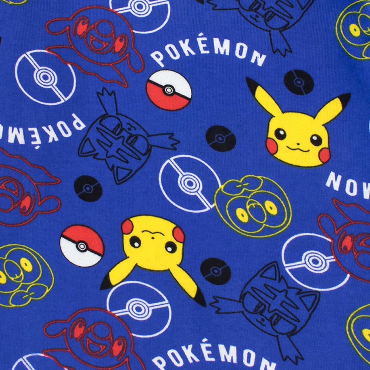 Pokemon Pajamas for Boys | Soft Cotton Pikachu Pajama | Officially licensed Kids Pokémon PJs - Image 3