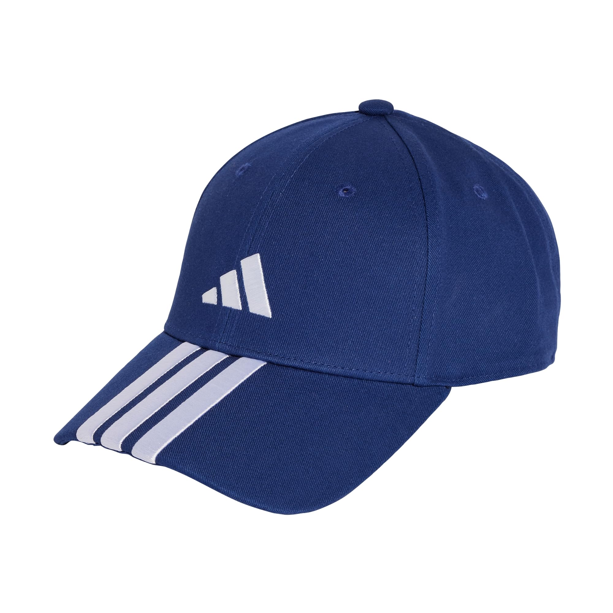 adidas Mixte Bball 3S New Logo Hat, Dark Blue/​White, XS-​S