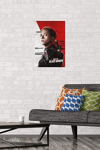 Miniatura 2 de Trends International Marvel Cinematic Universe - Póster de pared con pose de Black Widow, 14.725 x 22.375 pulgadas, versión premium sin marco
