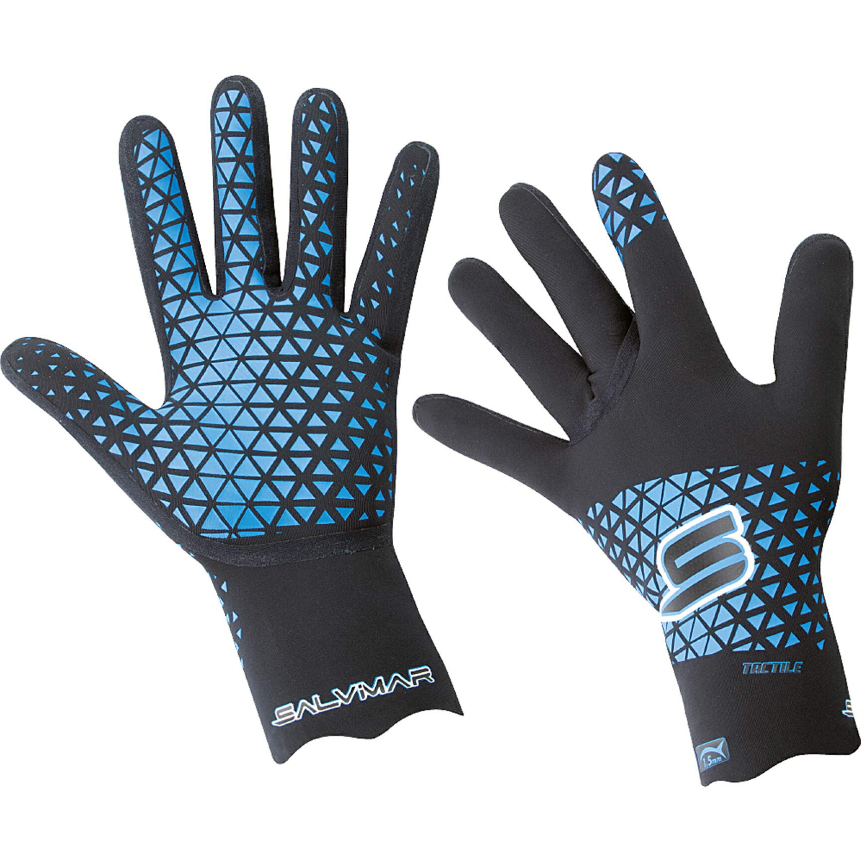 SALVIMAR, Tactile Unisex Adult, Blue, 1.5mm XXL
