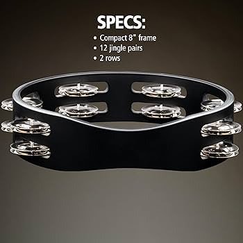 Amazon | MEINL Percussion マイネル タンバリン Compact Wood