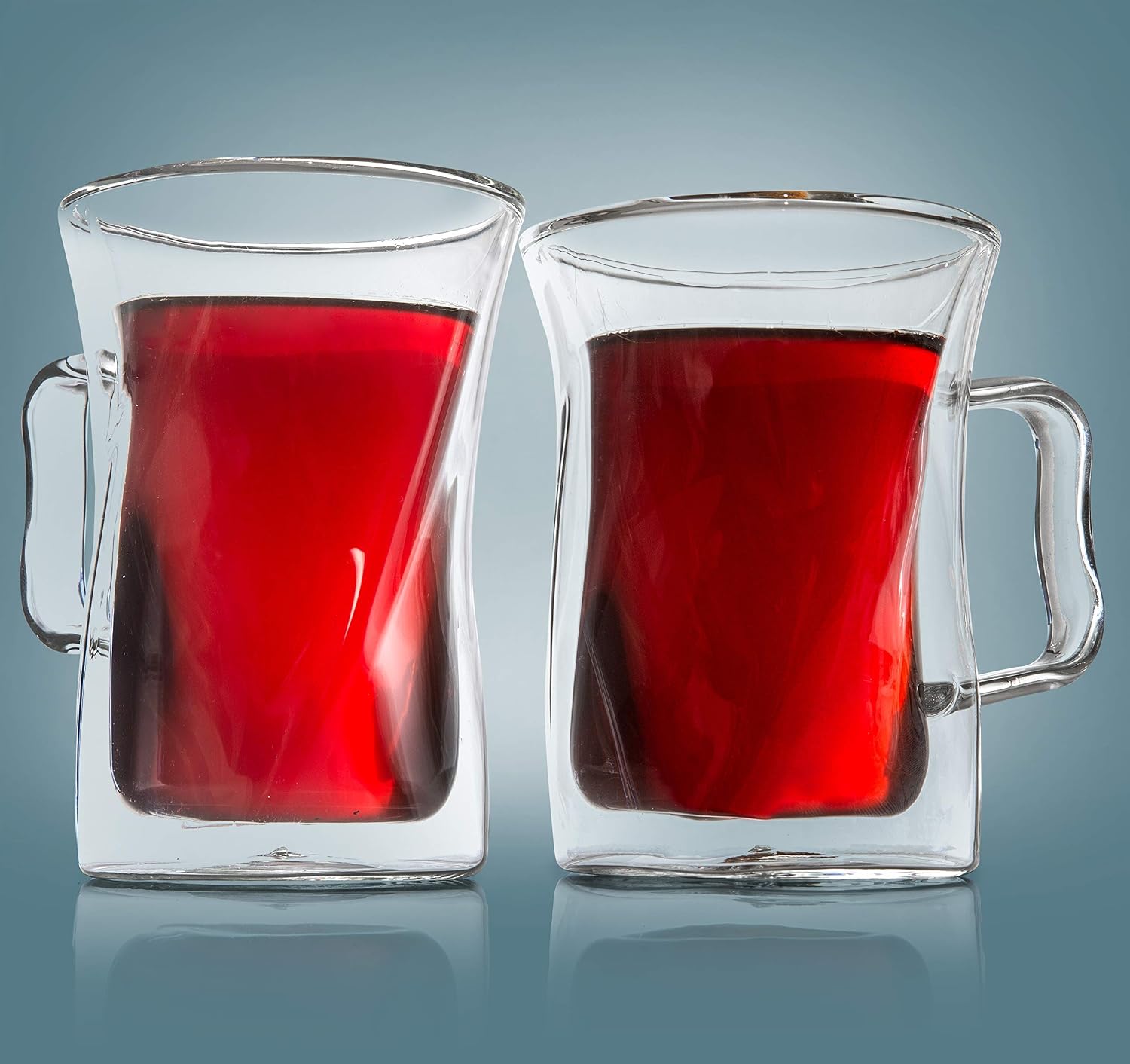 40 Oz Unique Tea pot Set, Glass teapot Set with 4 double wall insulated Glass Cups, Tea Kettles Stovetop, Tea maker With Infusers For Loose Tea, Infuser Glass tea Kettle, Perfect Mom Gift