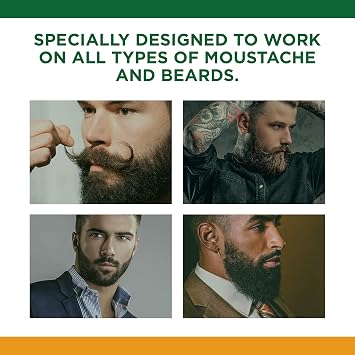Clubman Pinaud Moustache Wax Black, 0.50 Oz (Pack of 6)