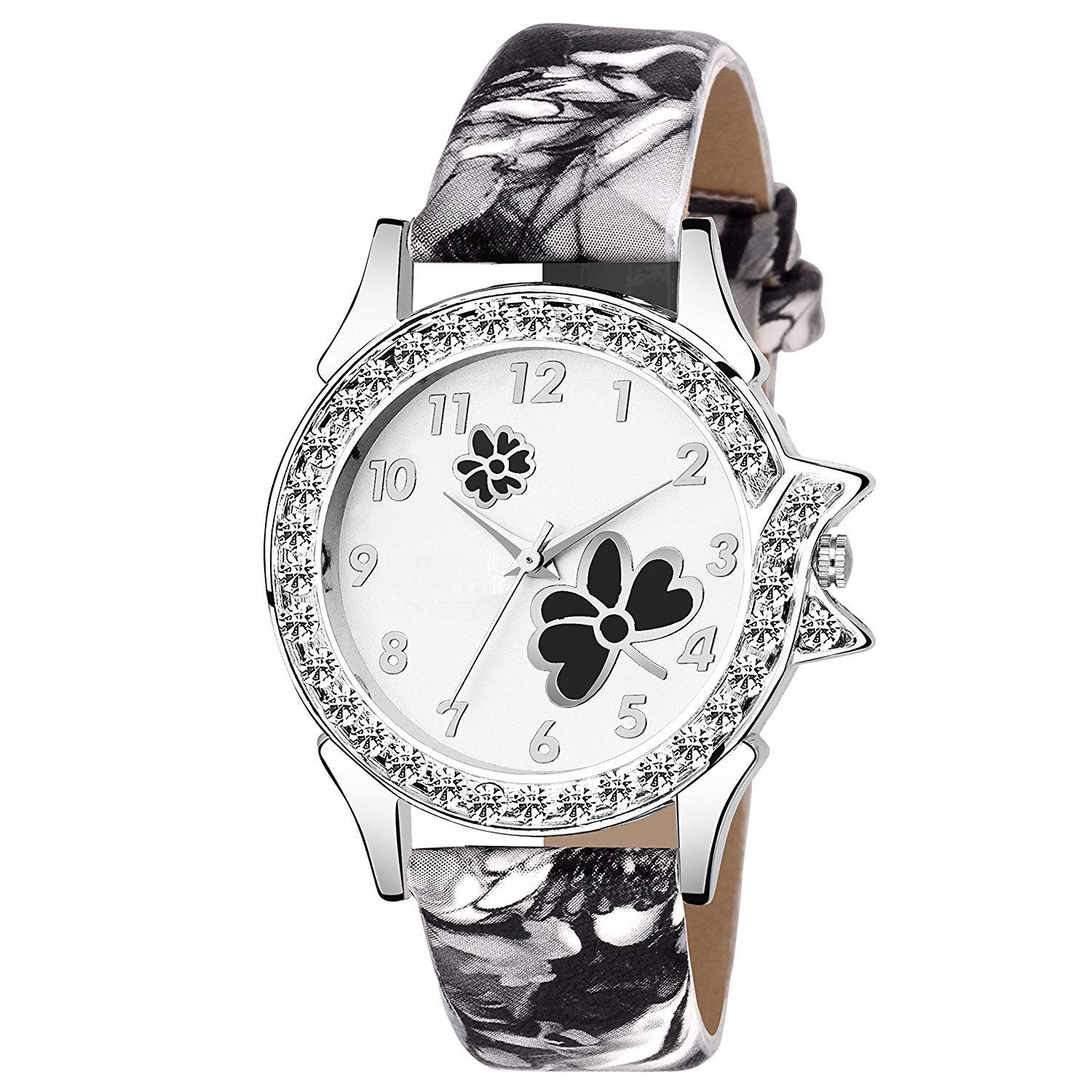 HORCHIS Casual Analog White Dial Womens Leather Watch-HORC_ENT_11563 (B08BG3CS45) Amazon Price History, Amazon Price Tracker