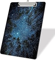 Vista 10 de Portapapeles de plástico A4, lindo portapapeles con clip tamaño carta estándar 9 x 12.5 pulgadas, decorativo para oficina para estudiantes, mujeres