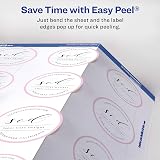 Avery Printable Round Labels with Sure Feed Technology, 2" Diameter, Glossy White, Laser & Inkjet Compatible, 60 Blank Labels Total, Great for Mailing, Branding, and More (22817) – view 5