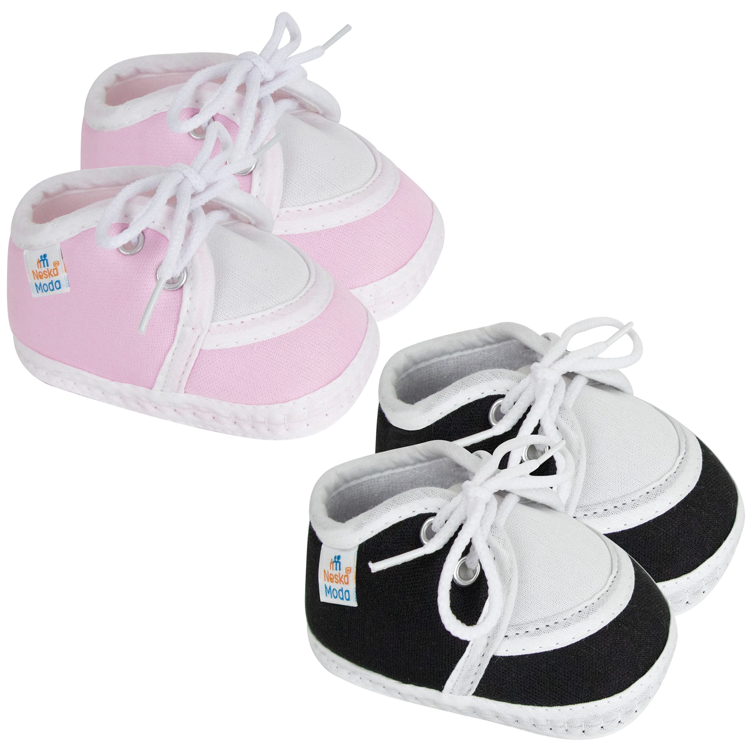 12 To 18 Months Baby Boys & Girls Pack of 2 Pair Cotton Lace Baby Booties-BT1186andBT1187-image-37