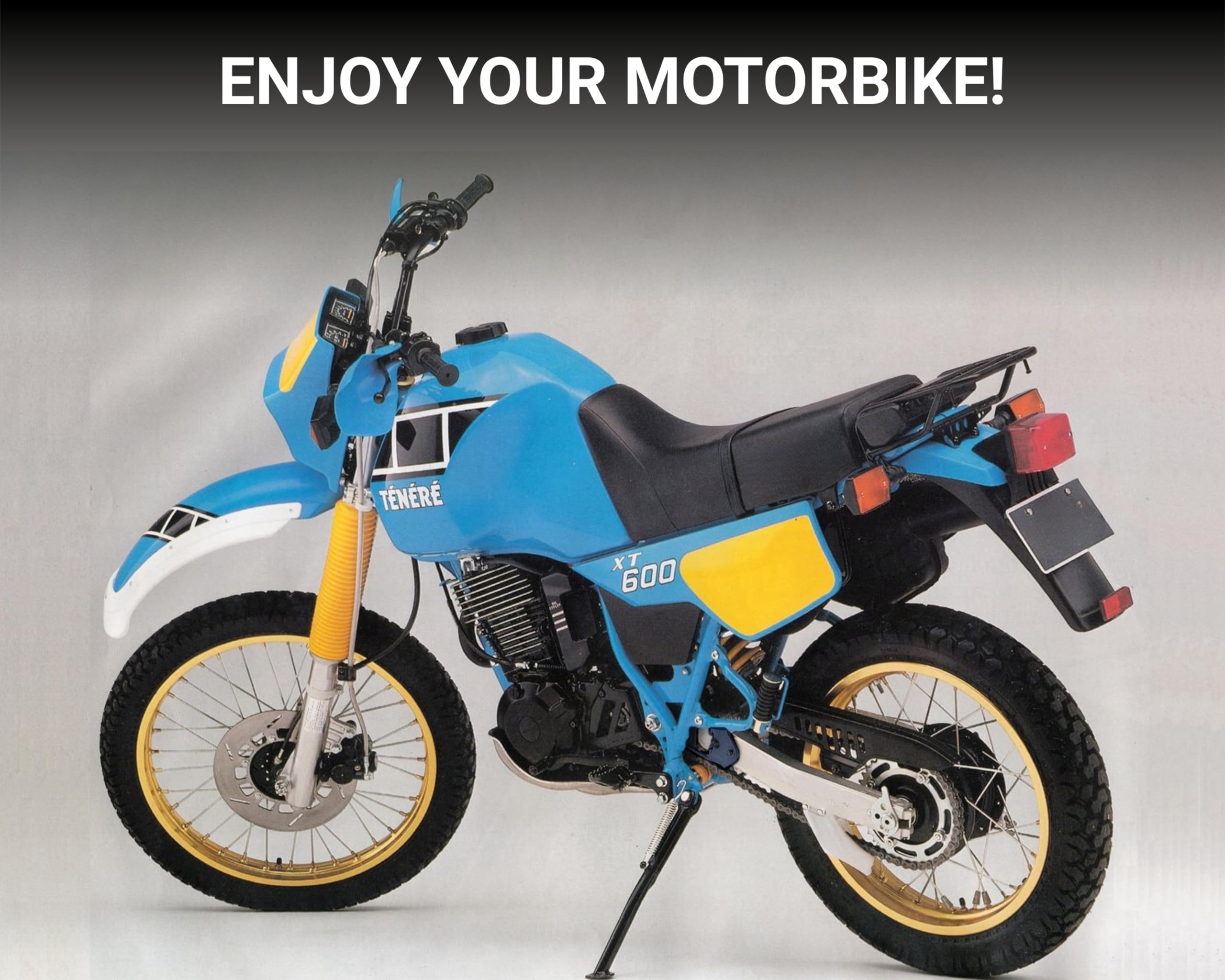 Scorricatena per Yamaha XT600Z Ténéré compatibile con modelli 34L, 55W, 1VJ, XT600 43F | Ricambio cod. 34L221470000 | Guida catena XT 600