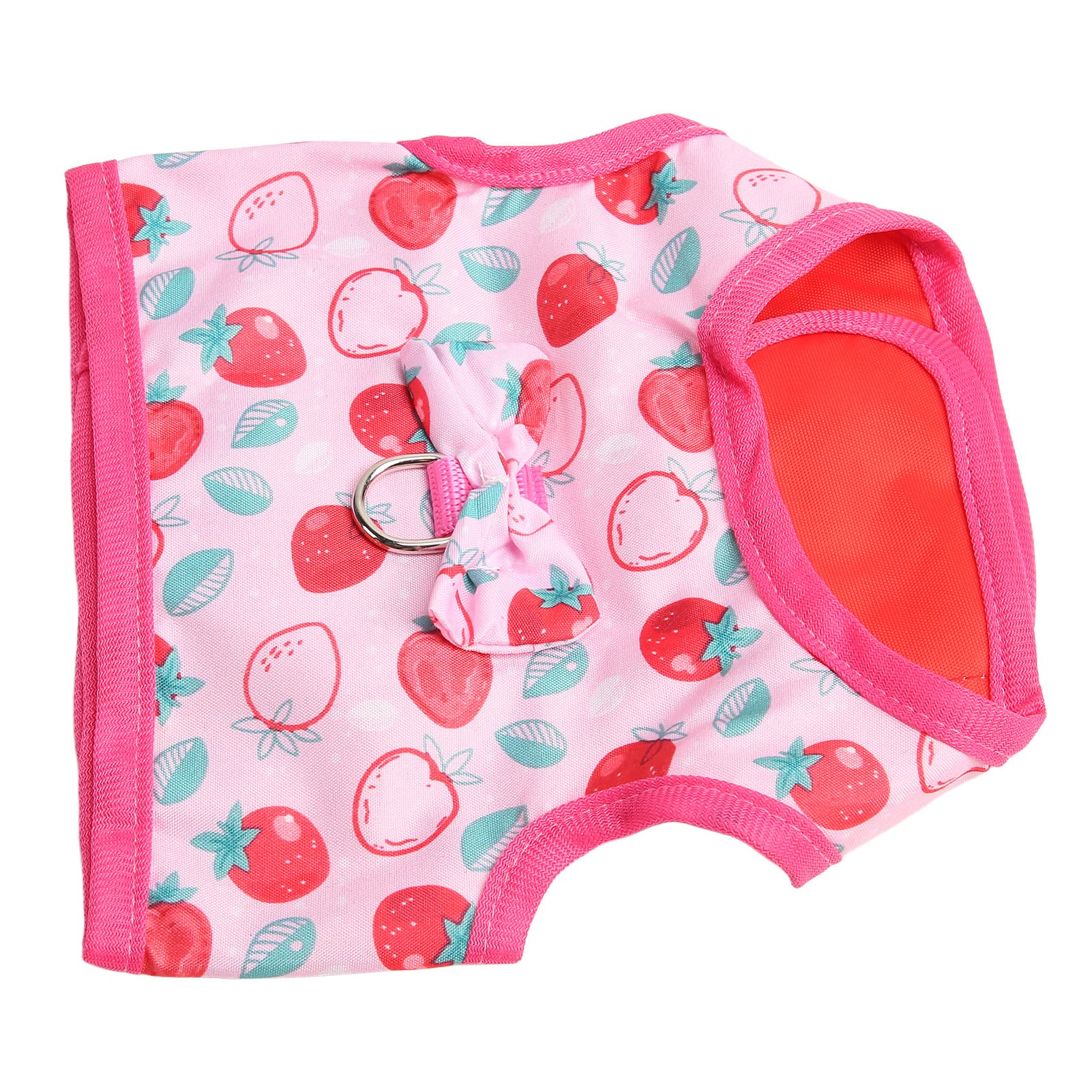 Rabbit & Guinea Pig Harness with Lead - Soft Harness for Rabbits Guinea Pigs, Small Cats & More, Pink - Image 3