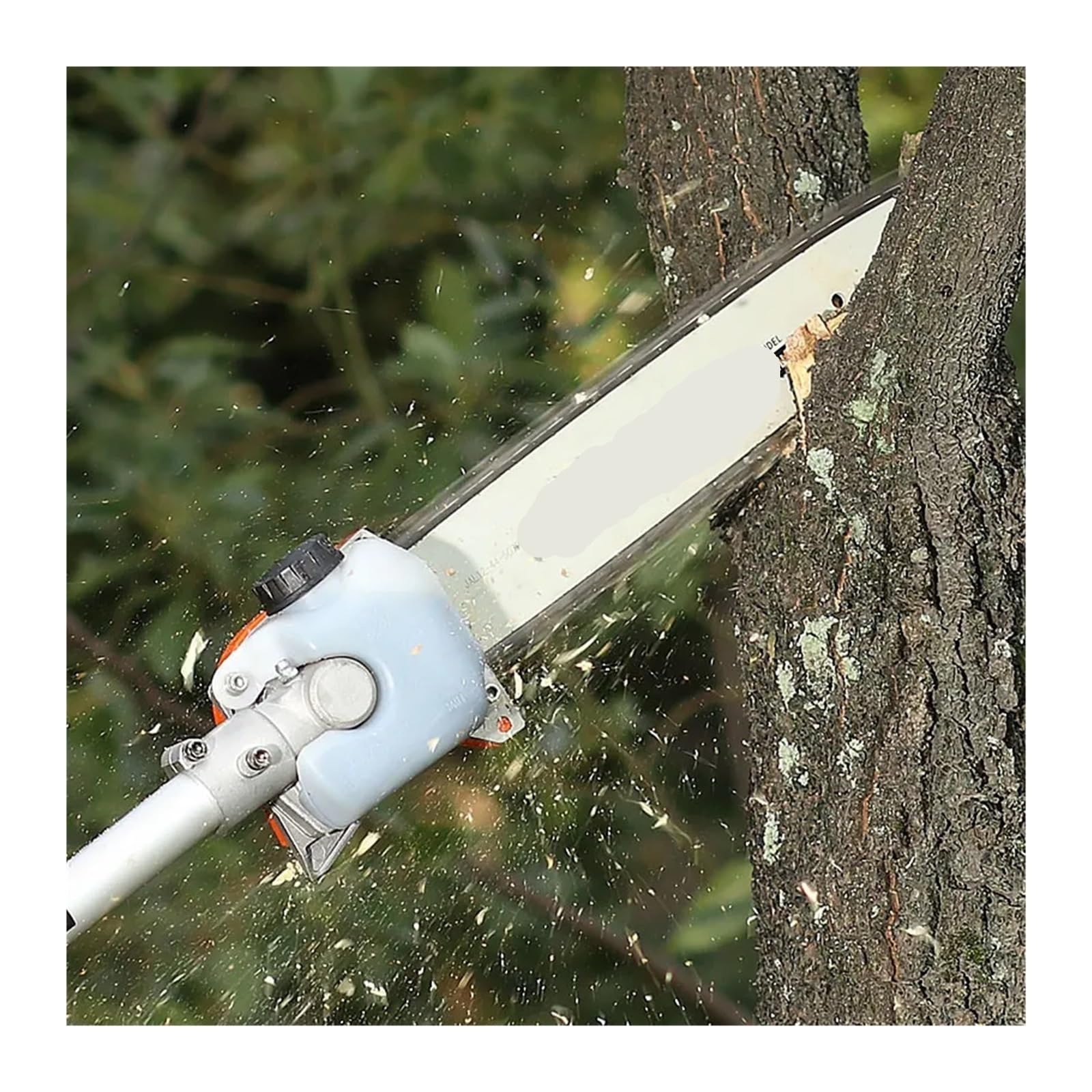 Genérico Cabezal de Motosierra de Rama Alta de 12 Pulgadas (35CM), Accesorios de desbrozadora de Gasolina, Piezas de cortadora de césped eléctrica, Herramientas de jardín