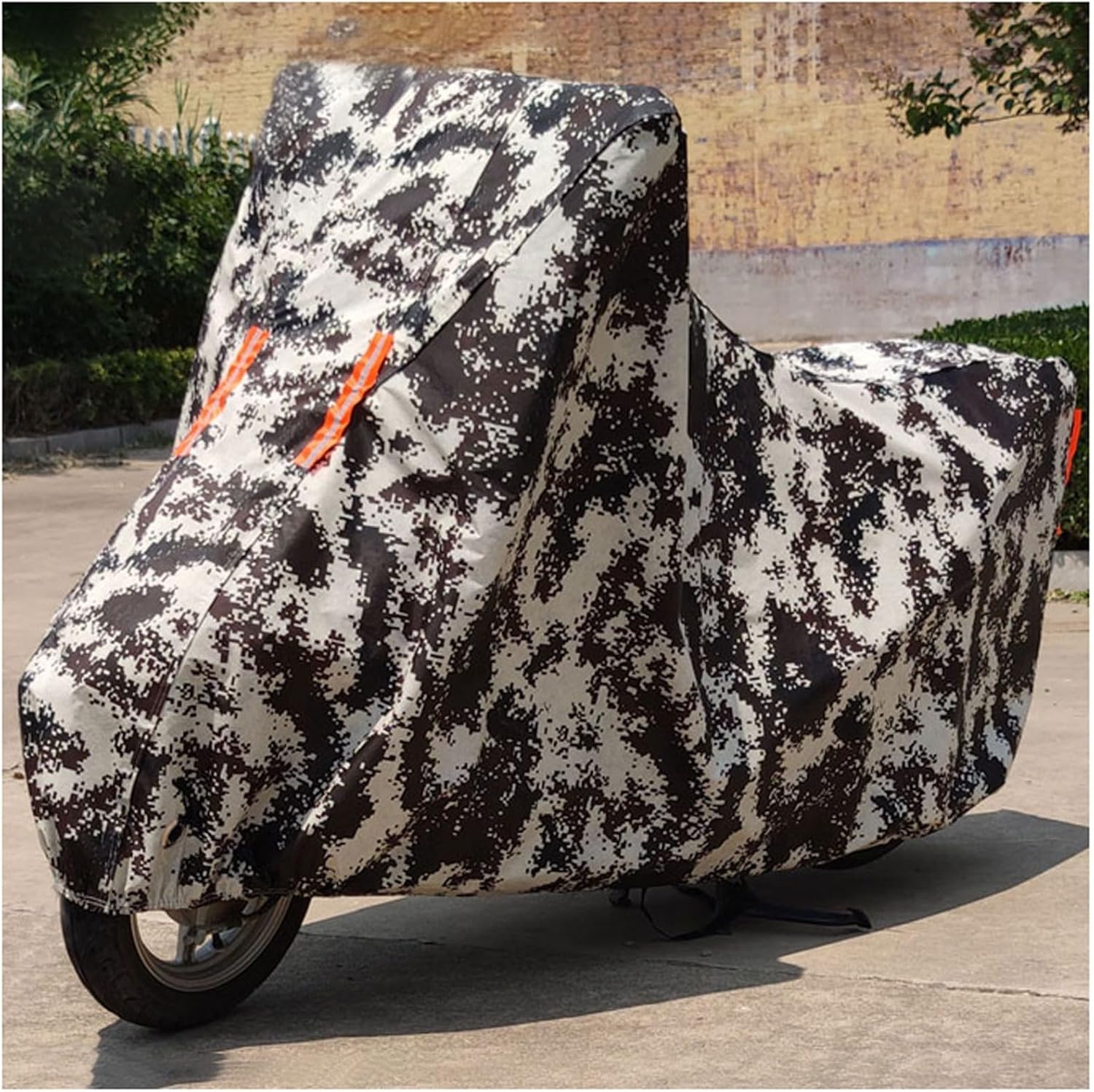 HYQHYX 自転車カバー 防水 厚手 破れにくい 自転車 カゴ 防水カバー オートバイ防水サンシェード布カバー、ロックバックルと反