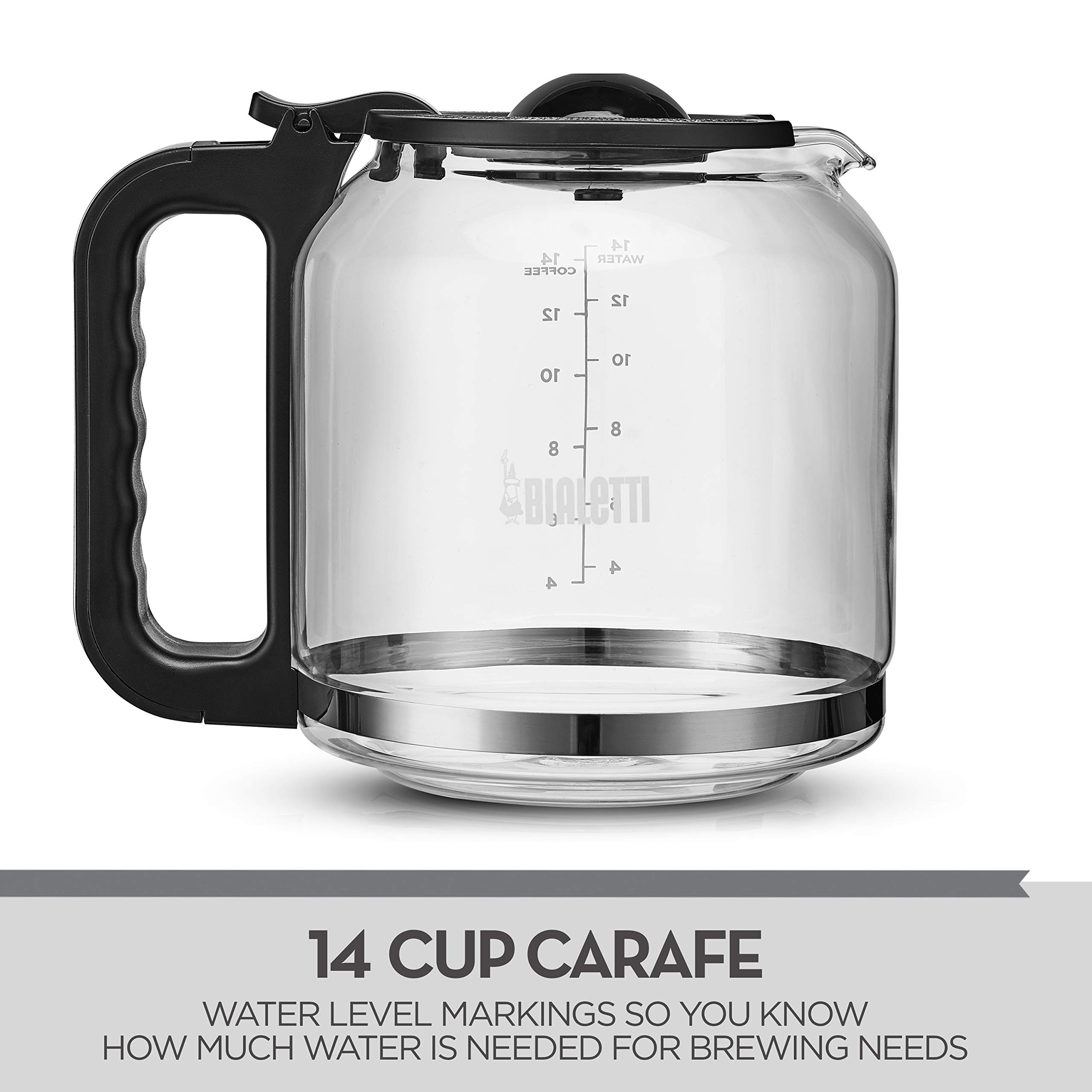 14-Cup Glass Carafe Coffee Maker 