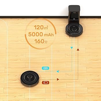 未使用品 Verefa L11 Pro ロボット掃除機 2700Pa Amazon | 【4L自動ゴミ収集】Verefa L11 Pro ロボット掃除機