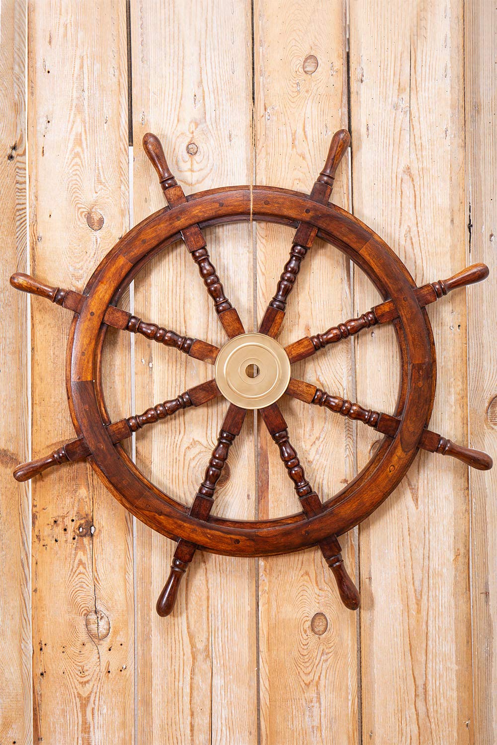 mare-me Steuerrad Holz 90cm