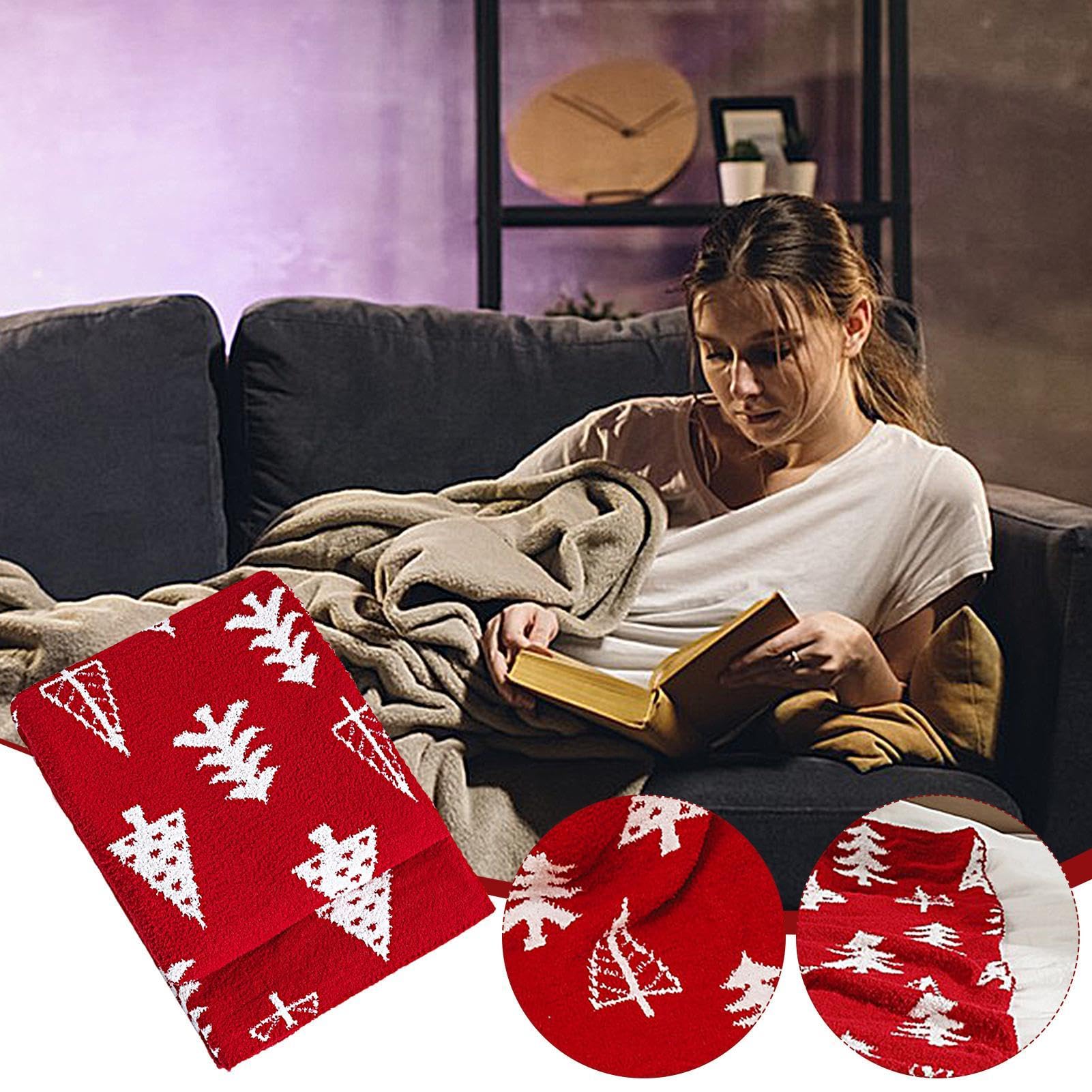 Mantas Navideñas y Plaids Manta Cálida, Cómoda Y