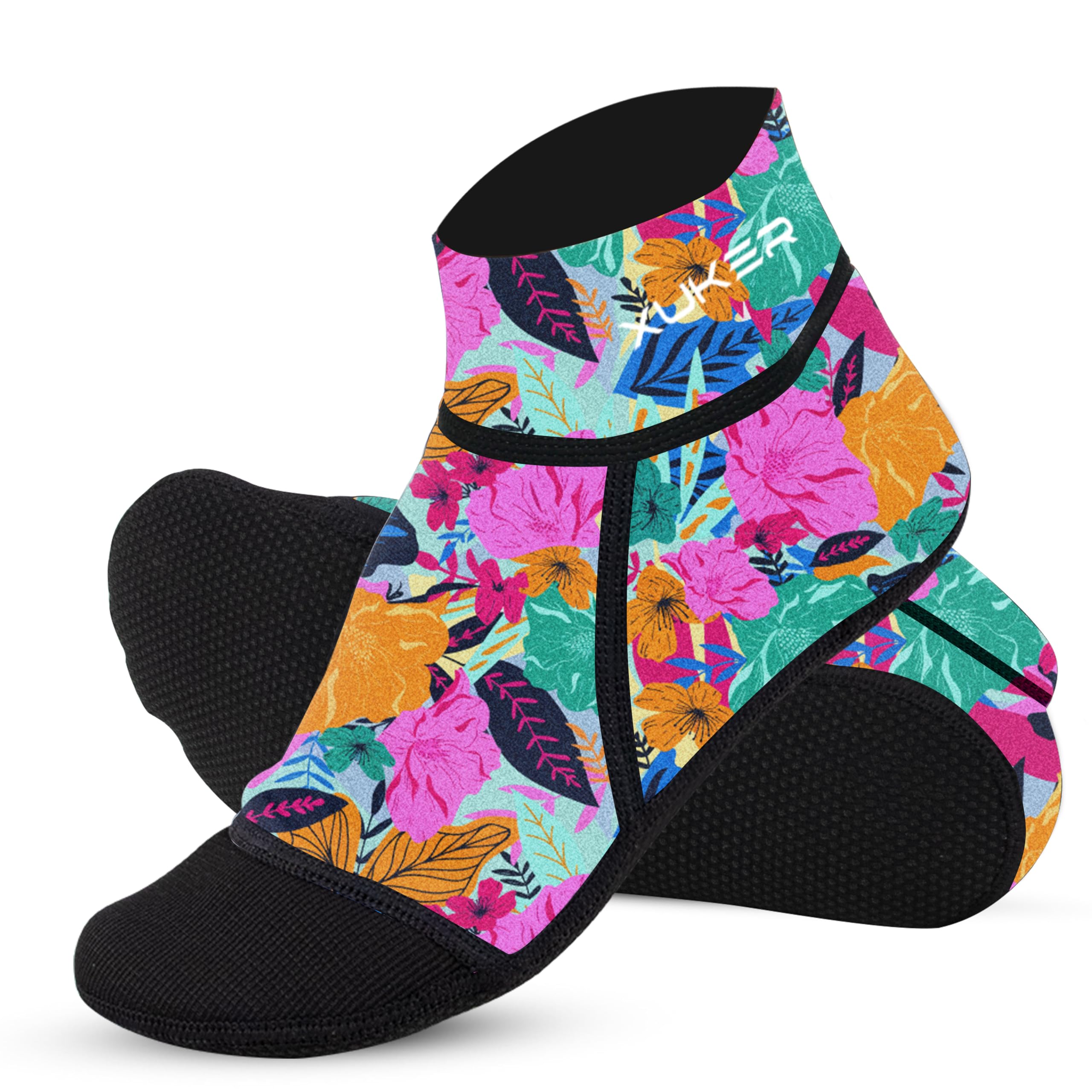 XUKER 2mm Neoprene Water Sand Proof Beach Volleyball Soccer Socks | Mens Womens Diving Socks for Outdoor Water Sports