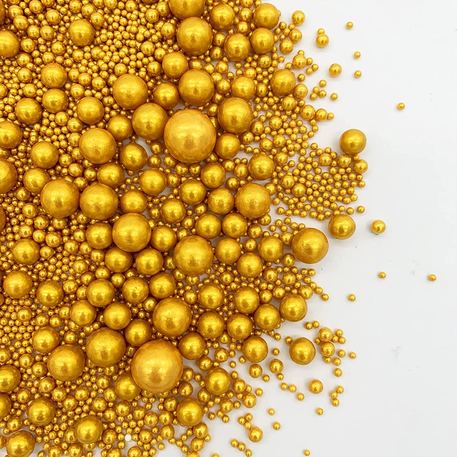 Golden Pearls Metallic Balls, Cake & Ice Cream Decoration Sprinkles 80g (B0B76DYDGG) Amazon Price History, Amazon Price Tracker