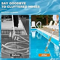 Vista 6 de Piscina bañera de hidromasaje spa Aspiradora inalámbrica a recargable 06