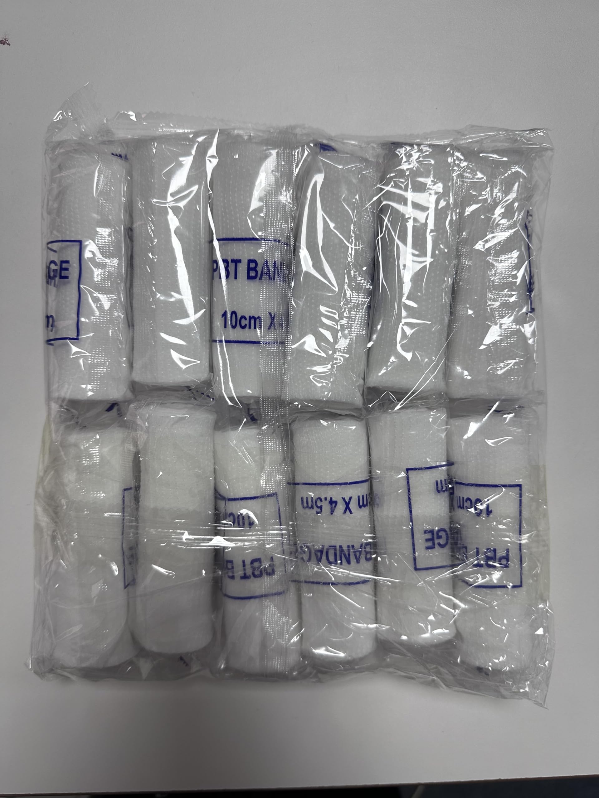 Gauze Rolls Bandages 4 Inch x 4.9 Yards Breathable Gauze Wrap Conforming Stretch Bandage for First Aid Wound Care 12 Pack — Amazon image 9