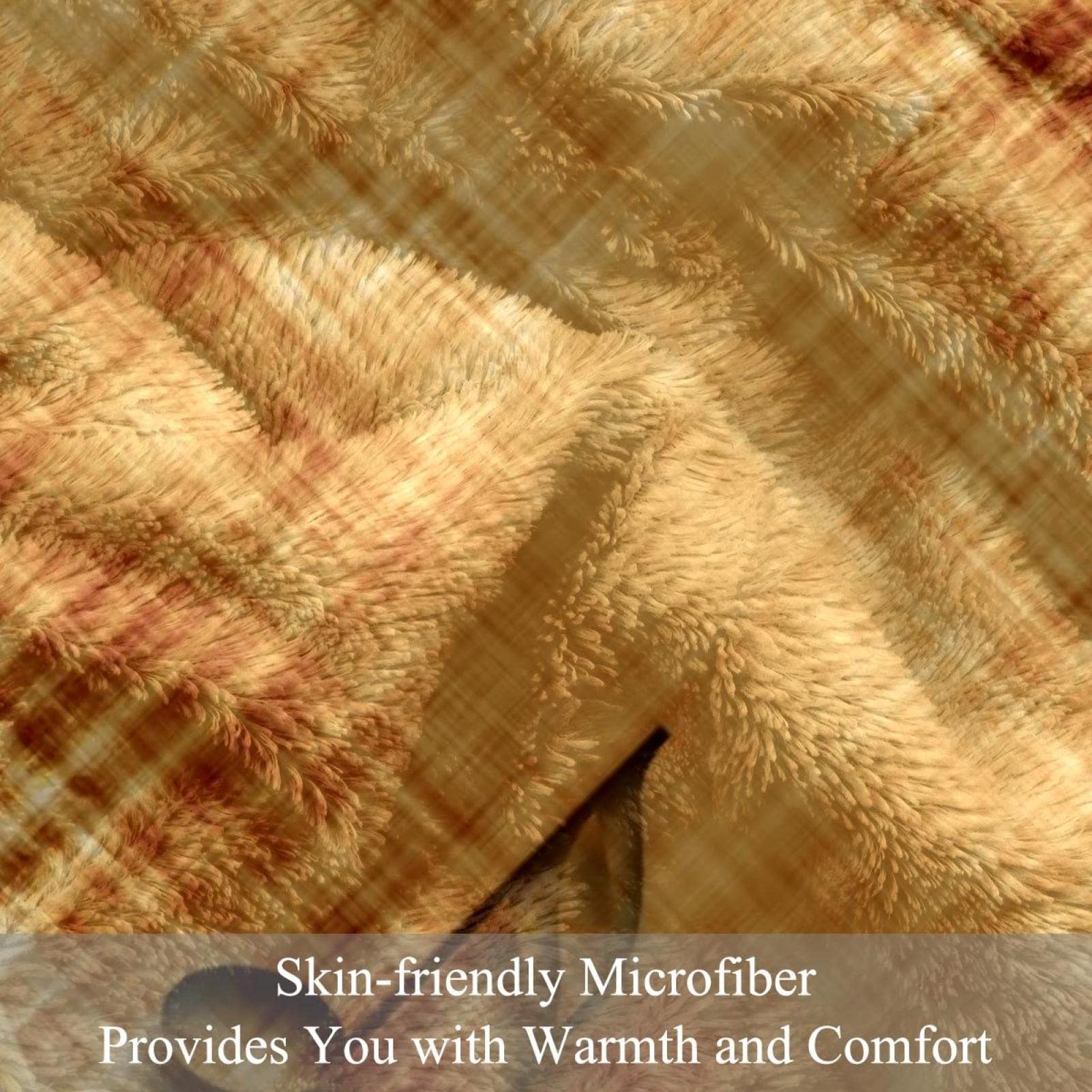 Coperta in pile per divano, divano o letto, accoglienti e morbide coperte retrò Music Clef Notenblatt