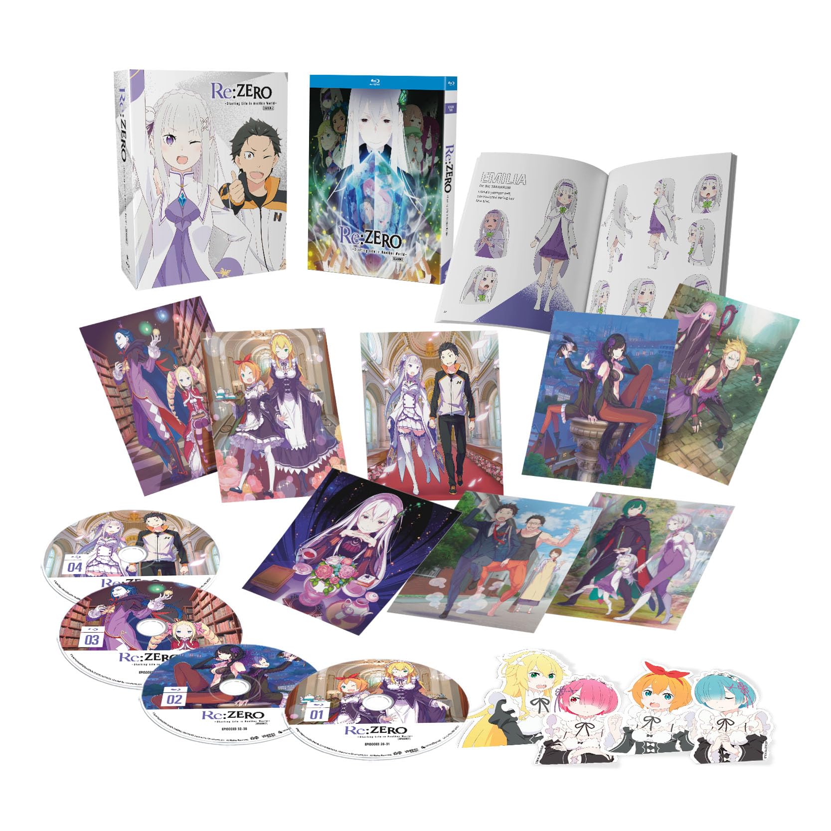 Re:ZERO -Starting Life in Another World- Season 2 [USA] [Blu-ray]