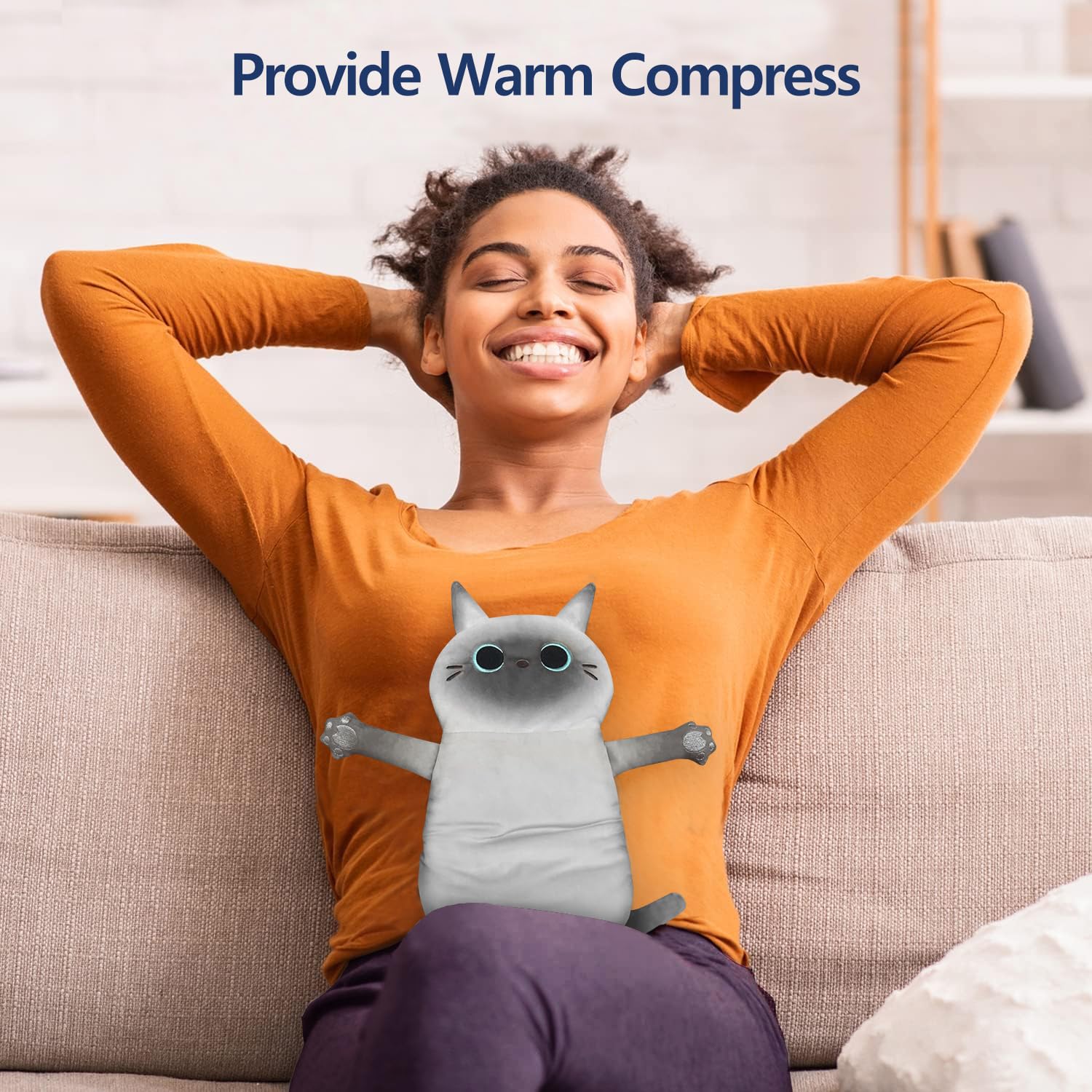 Microwave Heating Pad For Cramps Pain Relief, 179 Moist